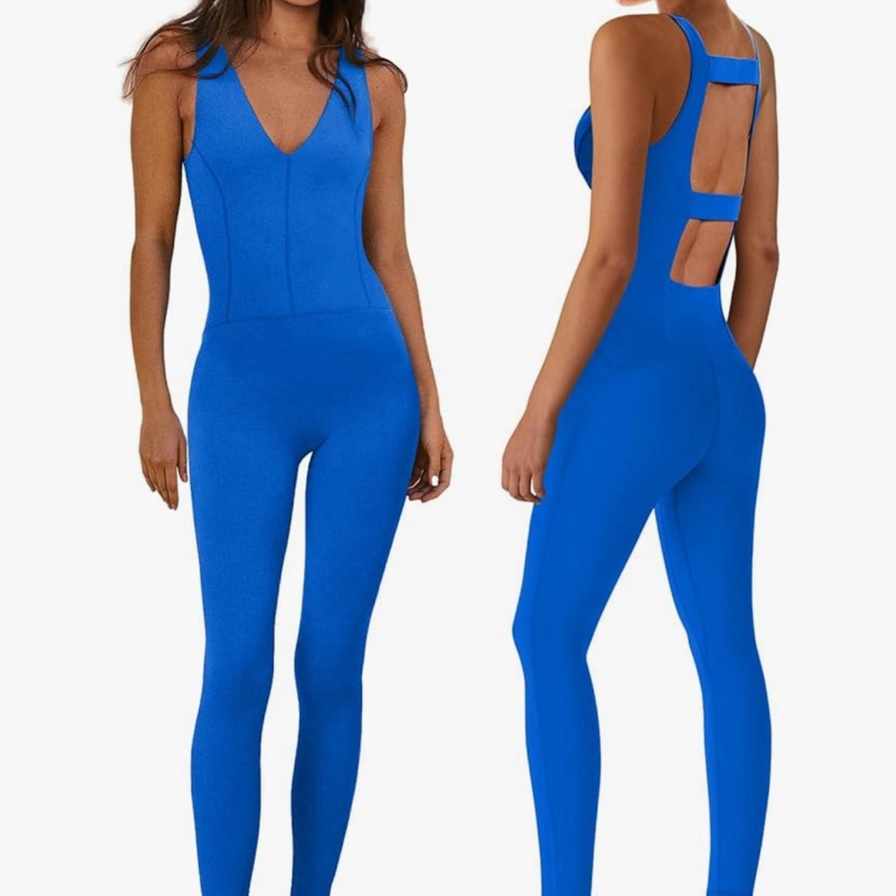 NWOT Blue Bodysuit